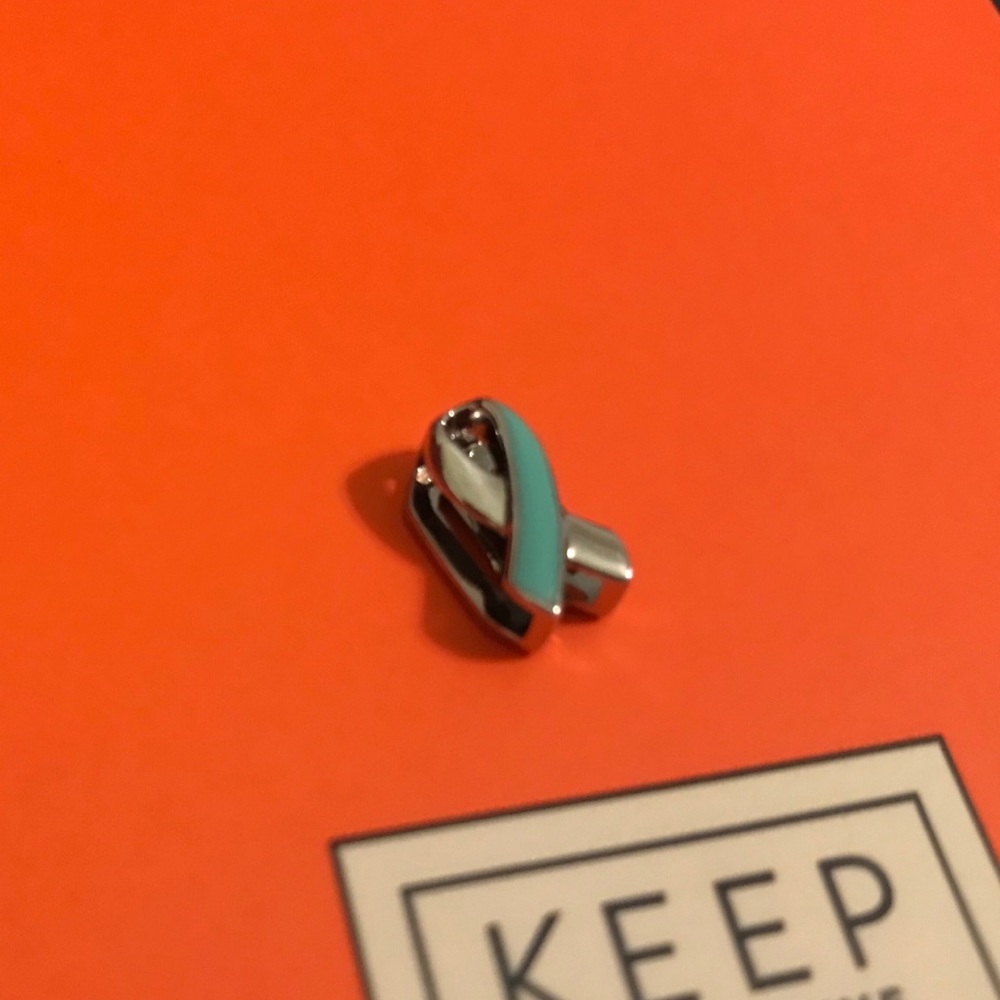 KEEP COLLECTIVE -Turquoise Silver Awareness Ribbon